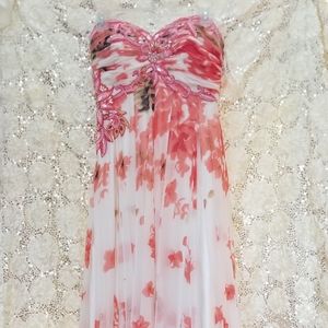 Bicici & Coty Floral Formal Maxi dress